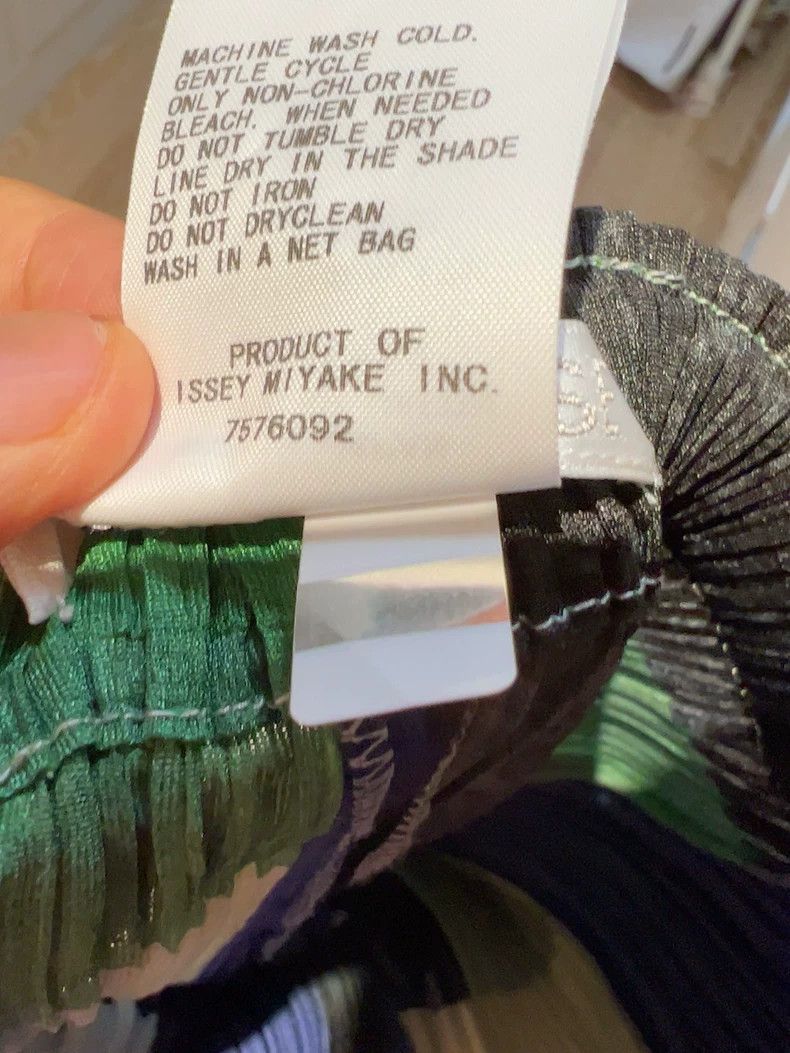 Issey Miyake Issey Miyake Pleated Color Block Pants - dmc Size US 28 / EU 44 - 3 Thumbnail