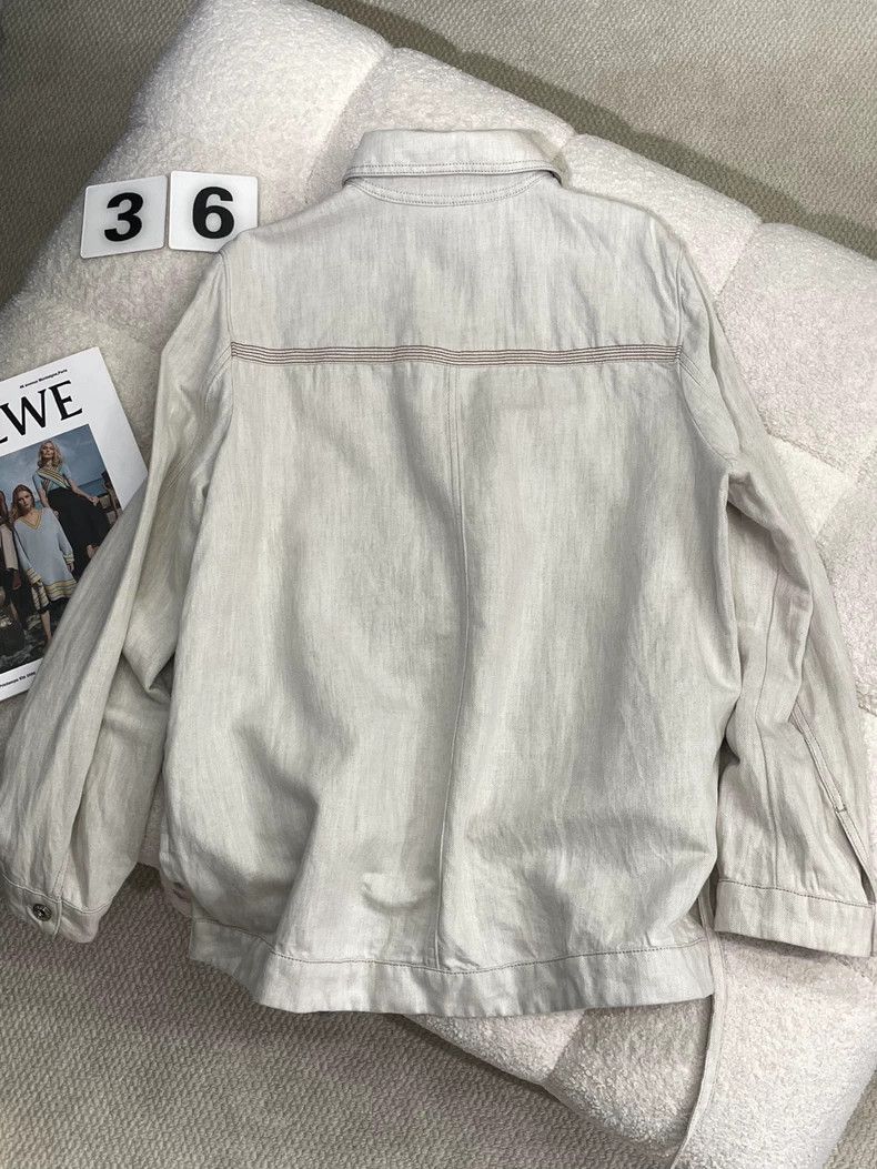 Loewe Loewe SS24 Appliqué Collar Jacket - dmc Size US M / EU 48-50 / 2 - 4 Thumbnail