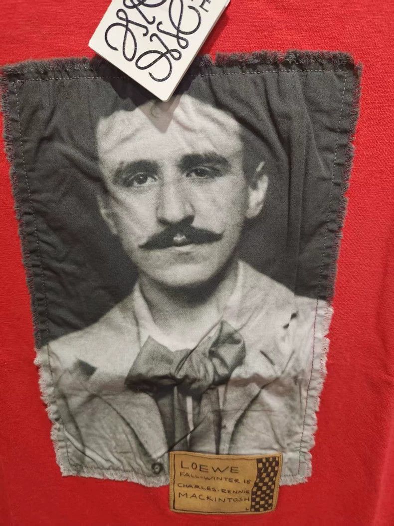 Loewe Loewe x Charles R.Mackintosh Graphic Tee - dmc Size US M / EU 48-50 / 2 - 2 Thumbnail