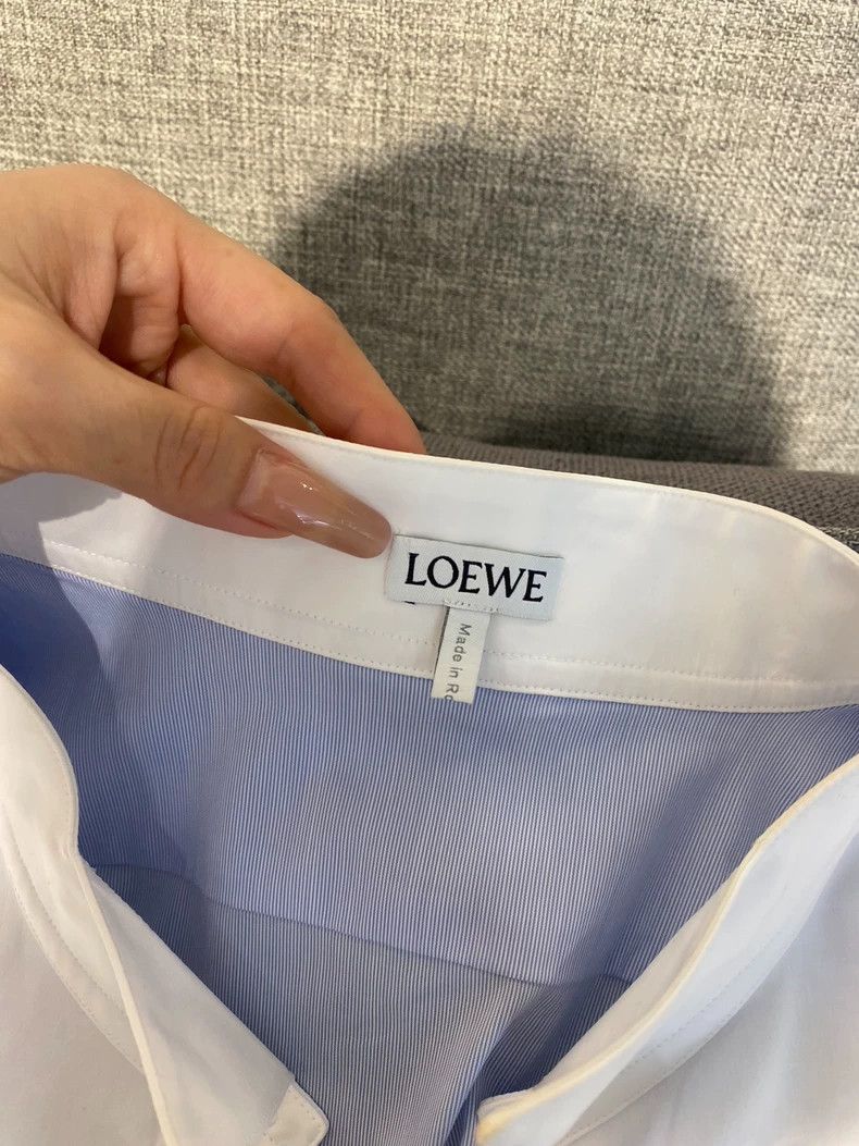 Loewe Loewe Blue Button Up Shirt - dmc Size US M / EU 48-50 / 2 - 2 Thumbnail