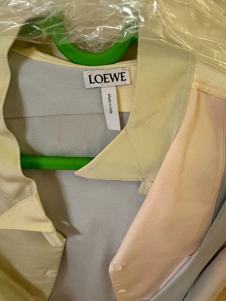 Loewe Loewe Colorblock Long Sleeve Shirt - dmc Size US M / EU 48-50 / 2 - 2 Thumbnail