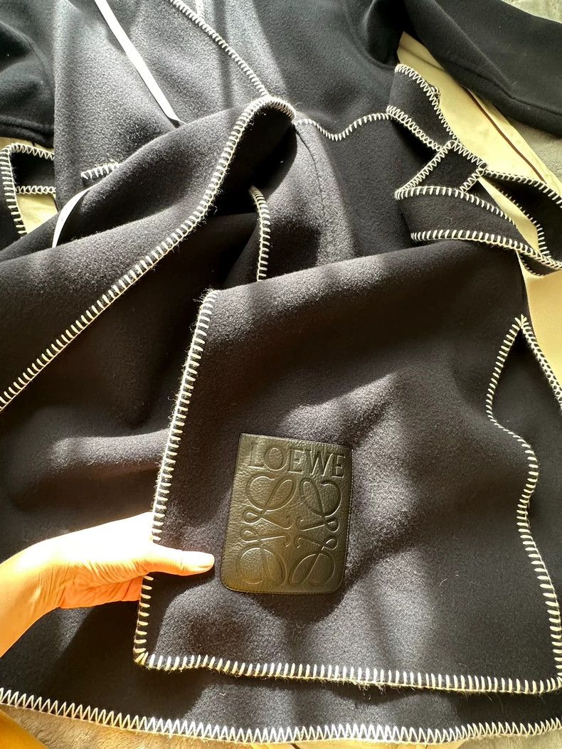 Loewe Loewe Wool Robe Coat with Logo - dmc Size US M / EU 48-50 / 2 - 5 Thumbnail