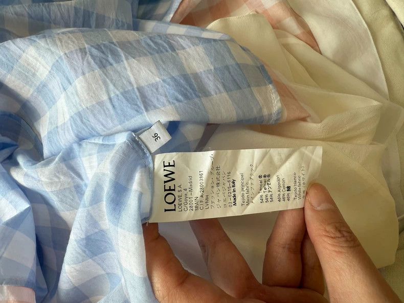 Loewe Loewe Runway Checked Dress with Tags - dmc Size US 36 / EU 52 - 8 Thumbnail