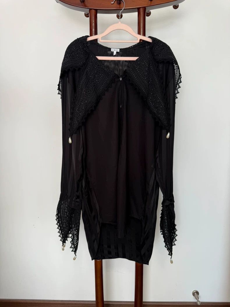 Loewe Loewe Embroidered Pearl Detail Shirt - dmc Size US M / EU 48-50 / 2 - 4 Thumbnail