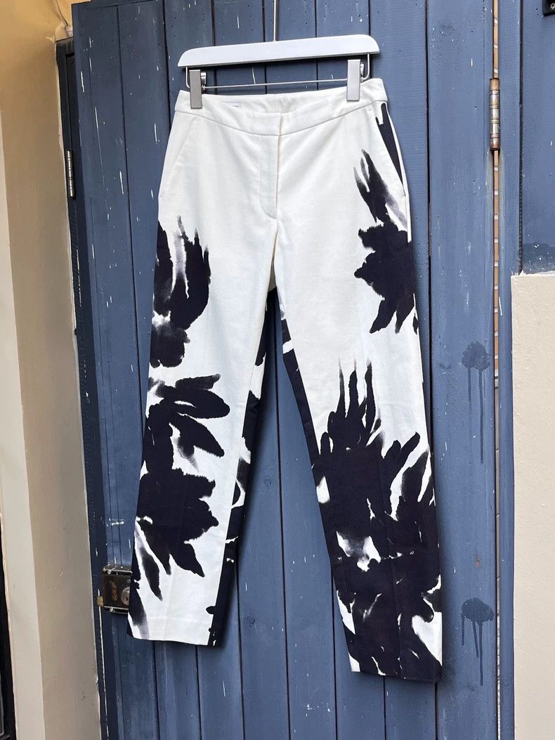 Dries Van Noten Dries Van Noten Ink Print Cotton Pants - dmc Size US 34 / EU 50 - 6 Thumbnail