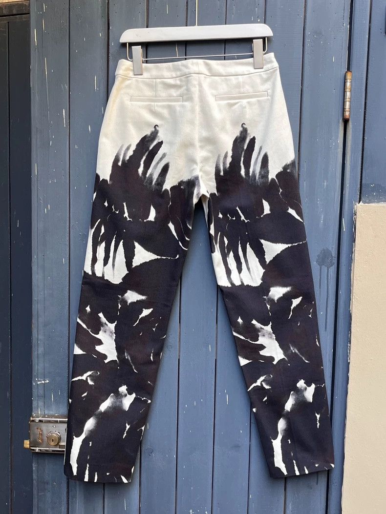 Dries Van Noten Dries Van Noten Ink Print Cotton Pants - dmc Size US 34 / EU 50 - 7 Thumbnail
