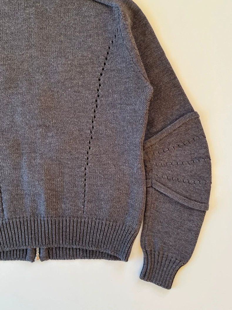 Junya Watanabe Junya Watanabe 2013AW Zip Knit Jacket - dmc Size US M / EU 48-50 / 2 - 7 Thumbnail