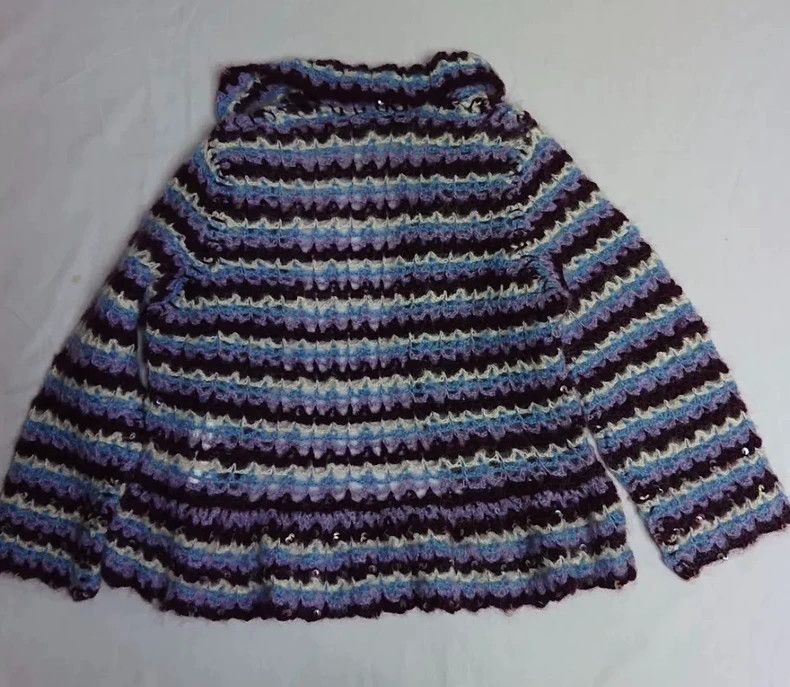 Comme des Garcons Comme des Garcons Striped Knit Jacket - dmc Size US M / EU 48-50 / 2 - 2 Thumbnail