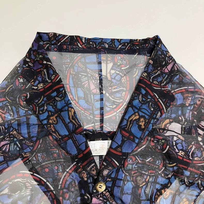 Comme des Garcons Comme des Garcons Stained Glass Print Coat - dmc Size US M / EU 48-50 / 2 - 4 Thumbnail