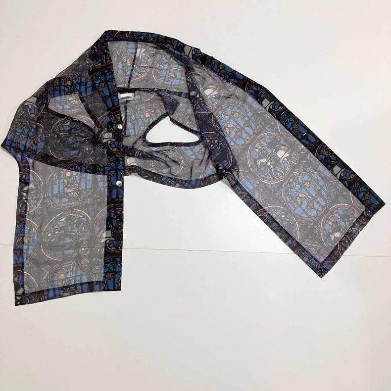 Comme des Garcons Comme des Garcons Stained Glass Print Coat - dmc Size US M / EU 48-50 / 2 - 5 Thumbnail