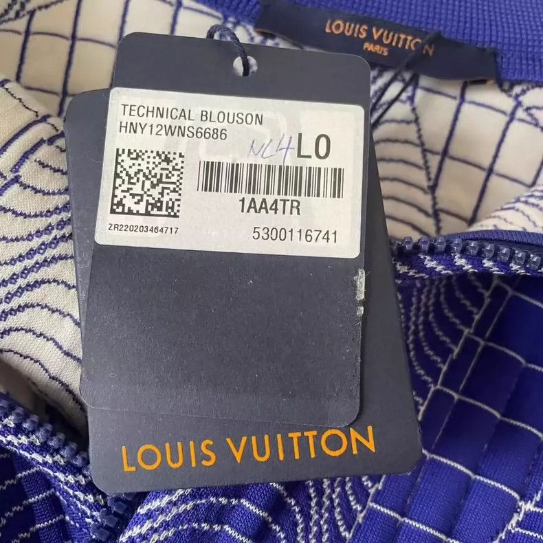 Louis Vuitton Louis Vuitton Striped Zip Collar Jacket - dmc Size US L / EU 52-54 / 3 - 5 Thumbnail