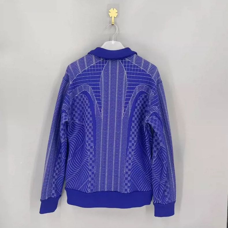 Louis Vuitton Louis Vuitton Striped Zip Collar Jacket - dmc Size US L / EU 52-54 / 3 - 2 Thumbnail