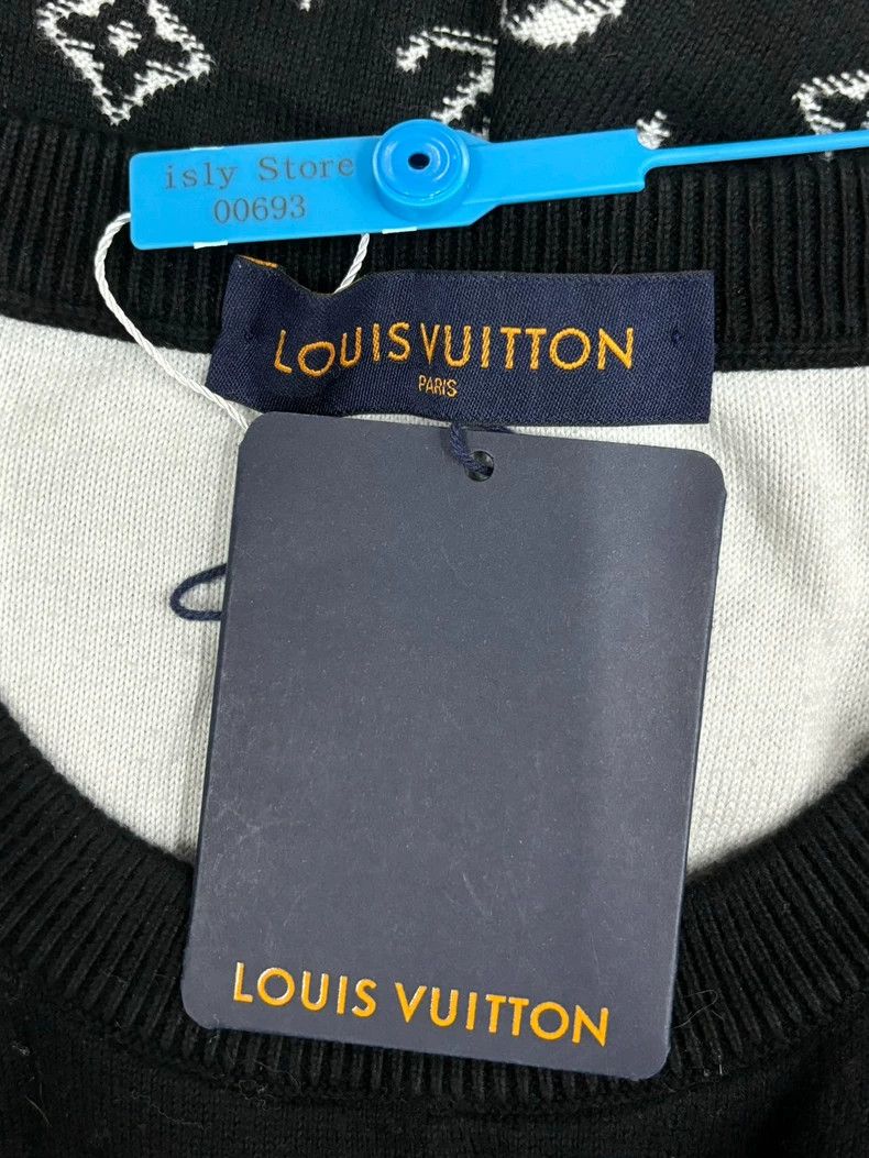 Louis Vuitton Louis Vuitton Gradient Logo Crewneck Sweater - dmc Size US XXL / EU 58 / 5 - 4 Thumbnail