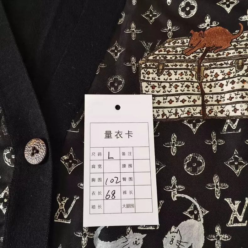 Louis Vuitton Louis Vuitton Cat Monogram Cardigan - dmc Size US L / EU 52-54 / 3 - 5 Thumbnail