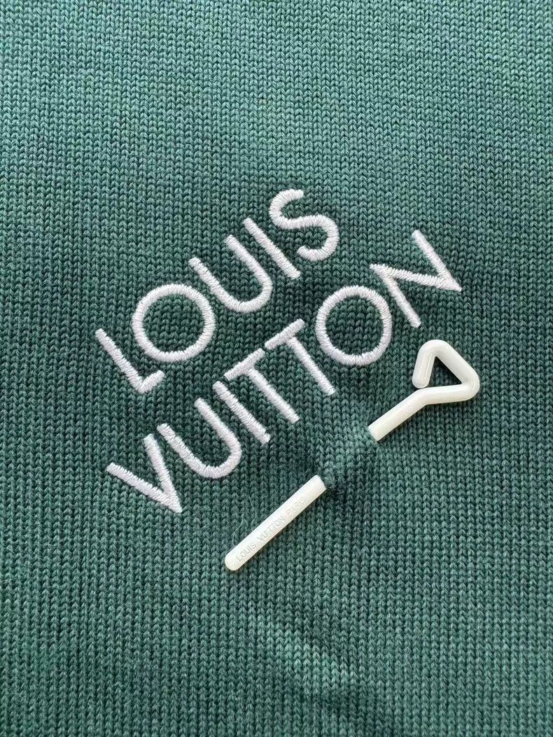 Louis Vuitton Louis Vuitton Green Knit Short Sleeve Top - dmc Size US L / EU 52-54 / 3 - 4 Thumbnail