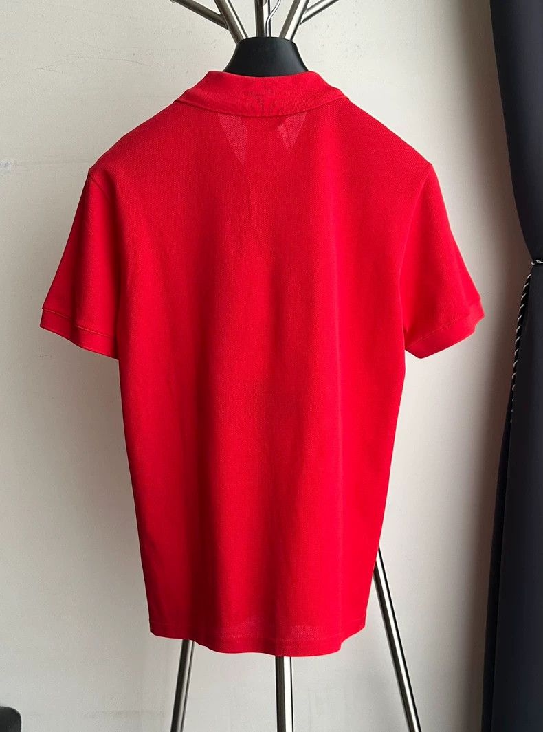 Alexander McQueen Alexander McQUEEN Red Embroidered Polo - dmc Size US S / EU 44-46 / 1 - 2 Thumbnail