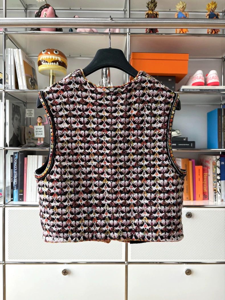 Chanel Chanel 23A Dakar Knit Vest - dmc Size US L / EU 52-54 / 3 - 3 Thumbnail