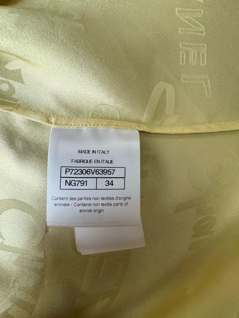 Chanel Chanel Silk Sleeveless Top with Ruffles - dmc Size US XS / EU 42 / 0 - 6 Thumbnail