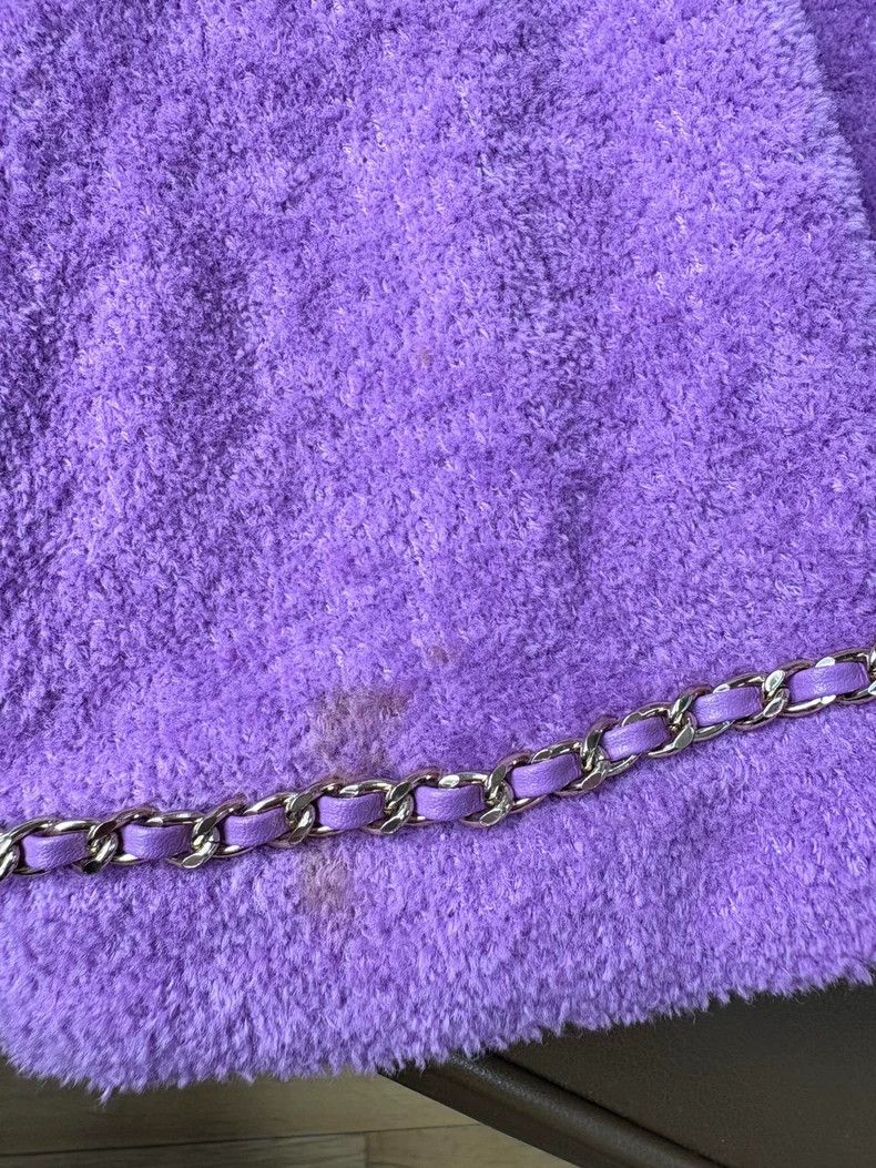 Chanel Chanel Lavender Chain Cardigan Jennie style - dmc Size US M / EU 48-50 / 2 - 6 Thumbnail