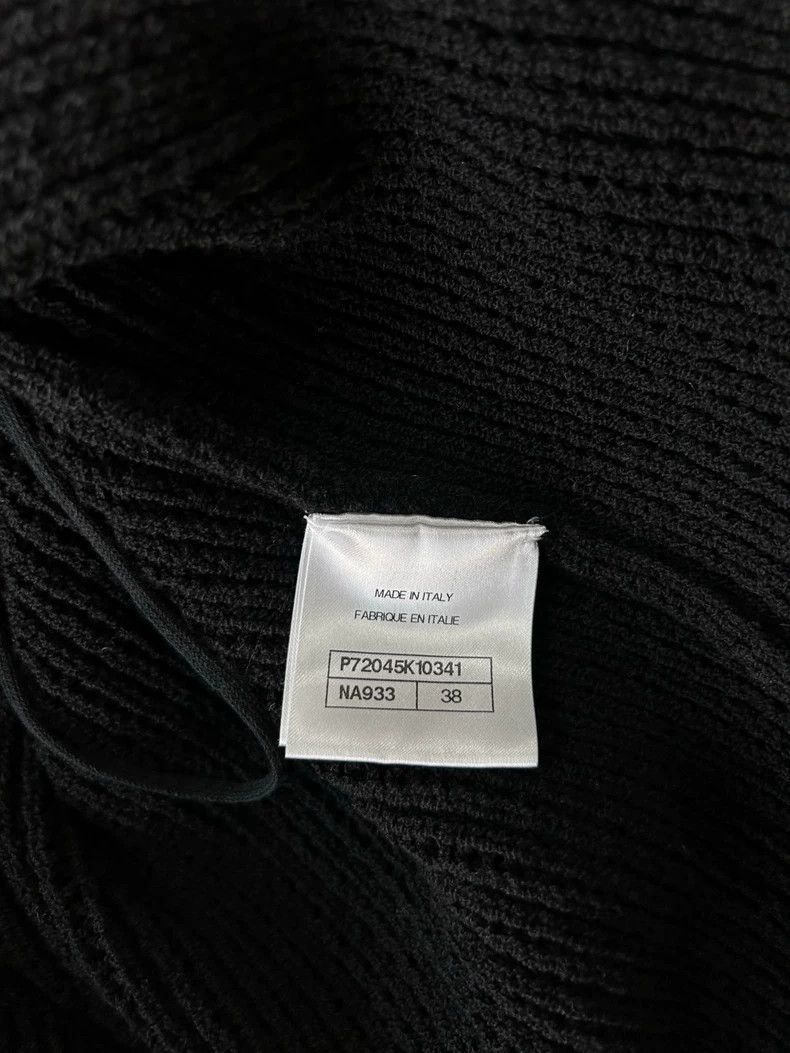 Chanel Chanel Black Cardigan with White Trim - dmc Size US M / EU 48-50 / 2 - 7 Thumbnail