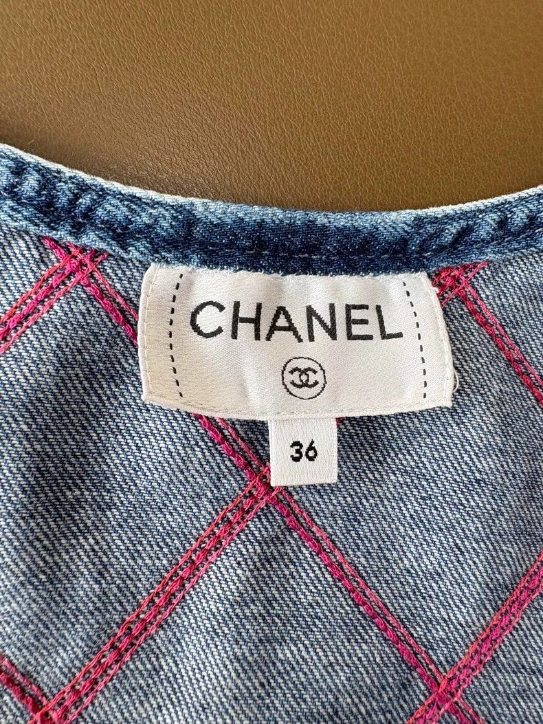 Chanel Chanel 22coco Beach Denim Camisole Top - dmc Size US M / EU 48-50 / 2 - 5 Thumbnail