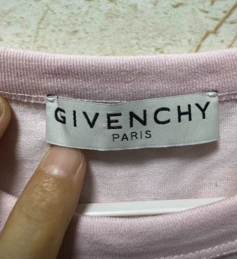 Givenchy Pink Graphic Print Short Sleeve - dmc
