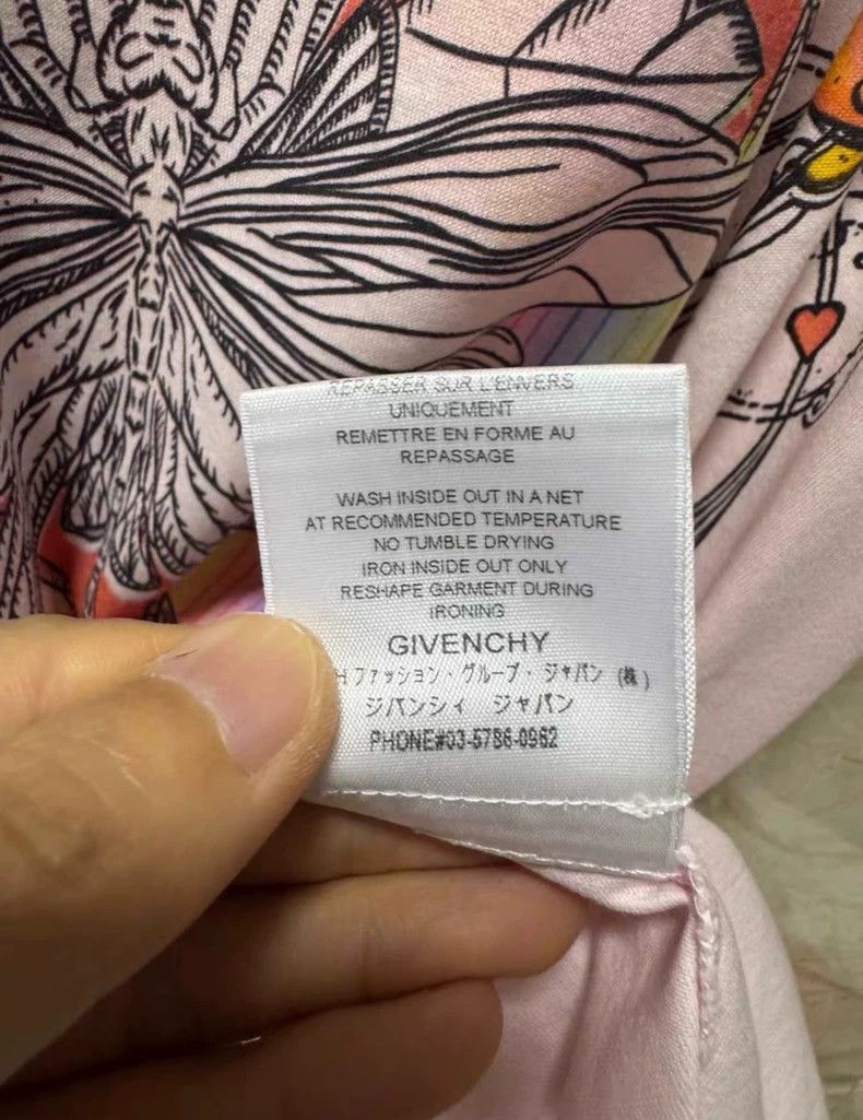 Givenchy Pink Graphic Print Short Sleeve - dmc