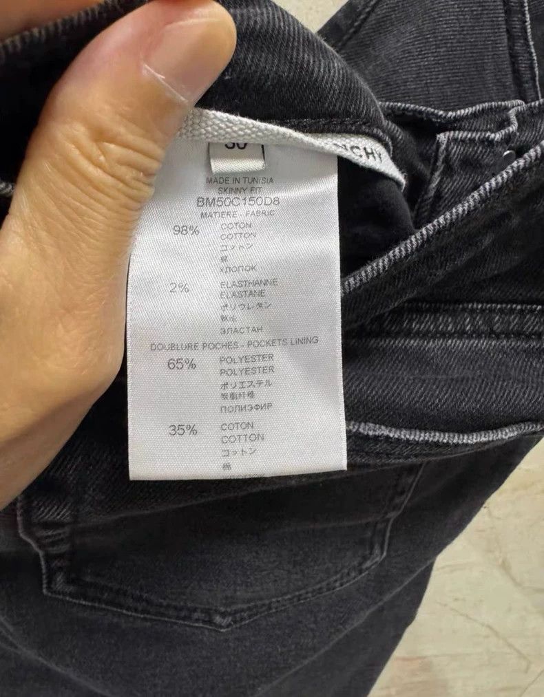 Givenchy Givenchy Distressed Denim Jeans - dmc Size US 30 / EU 46 - 6 Thumbnail