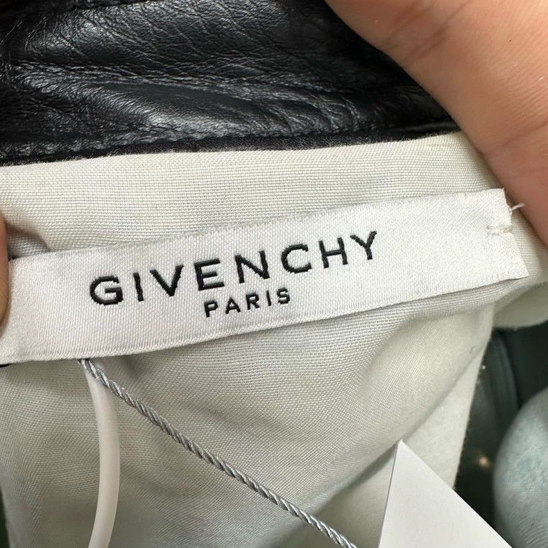 Givenchy Givenchy Distressed Denim Jacket with Leather Trim - dmc Size US S / EU 44-46 / 1 - 3 Thumbnail