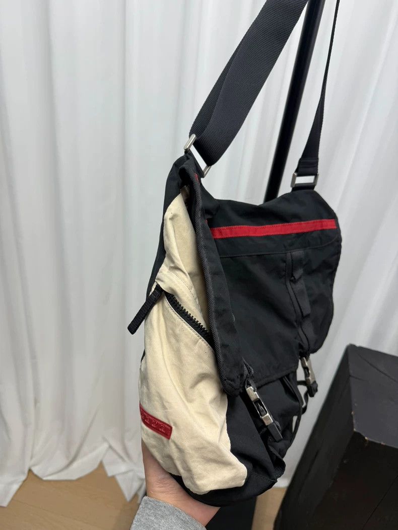 Prada PRADA SPORT Red Label Parachute Messenger Bag - dmc Size ONE SIZE - 4 Thumbnail