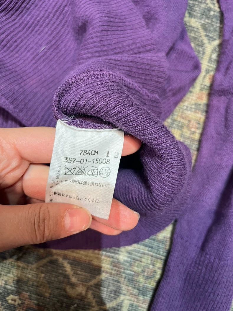 Vivienne Westwood Vivienne Westwood Purple Skull Knit Cardigan - dmc Size US M / EU 48-50 / 2 - 5 Thumbnail