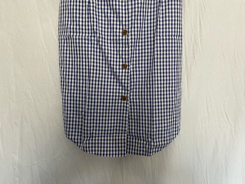 Vivienne Westwood Vivienne Westwood 1990s Blue White Check Dress - dmc Size US 31 - 5 Thumbnail