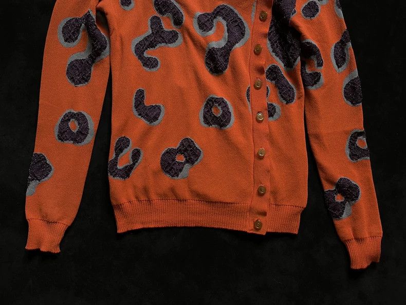 Vivienne Westwood Vivienne Westwood Animal Print Knit Cardigan - dmc Size US M / EU 48-50 / 2 - 7 Thumbnail