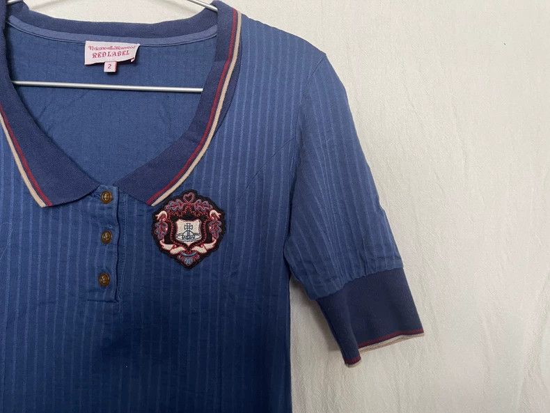 Vivienne Westwood Vivienne Westwood Blue Polo Collar Dress - dmc Size US M / EU 48-50 / 2 - 3 Thumbnail