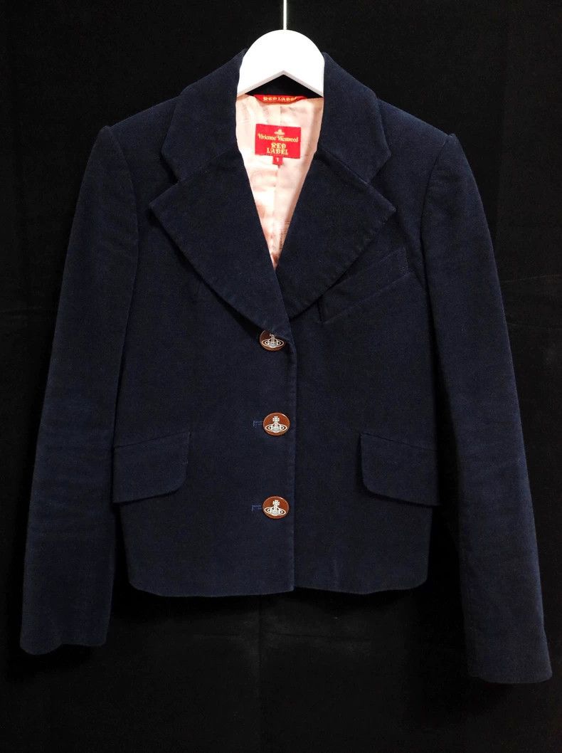Vivienne Westwood Vivienne Westwood Velvet Blazer Coat - dmc Size US M / EU 48-50 / 2 - 4 Thumbnail