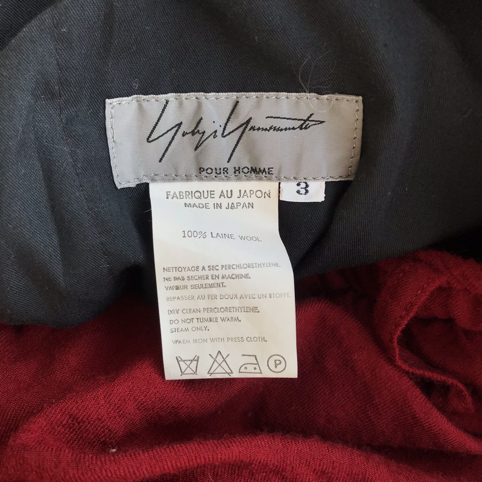 Yohji Yamamoto Yohji Yamamoto Wool Gabardine Trousers Size US 32 / EU 48 - 12 Thumbnail