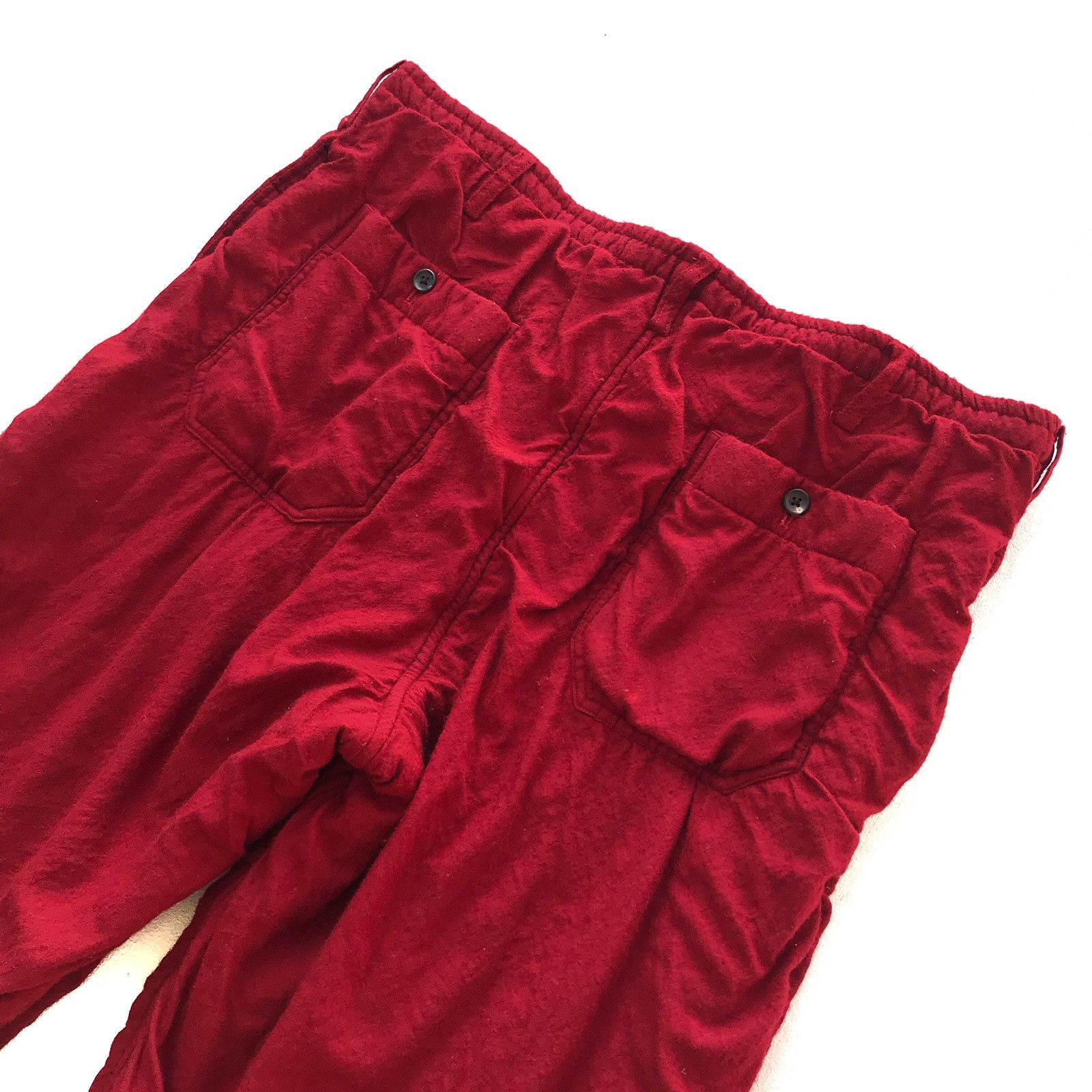 Yohji Yamamoto Yohji Yamamoto Wool Gabardine Trousers Size US 32 / EU 48 - 8 Thumbnail