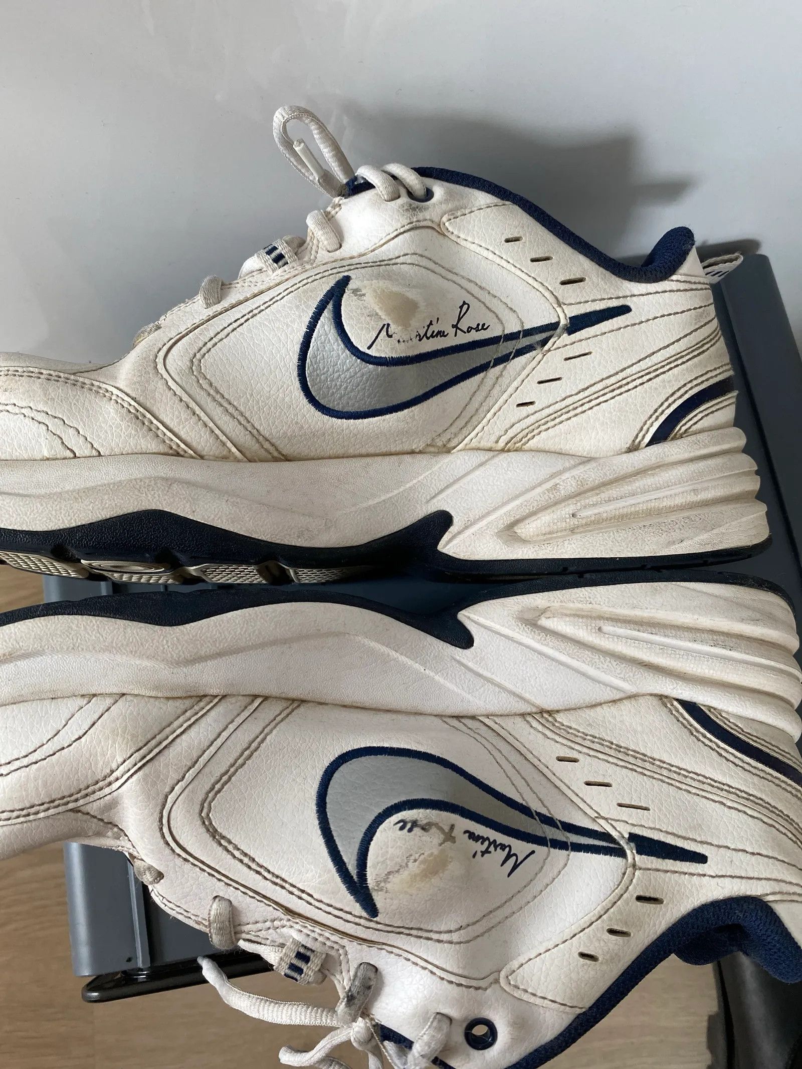 Nike Nike Martine Rose Nike Air Monarch Sneakers Size US 12 / IT 42 - 6 Thumbnail