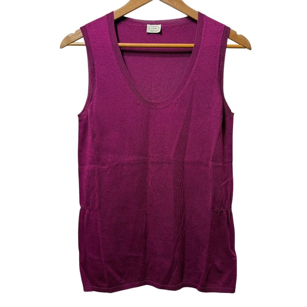 Other Other Agnona Silk Blend 2way Knitwear Cotton Tops DUTY FREE for USA Size ONE SIZE - 7 Thumbnail