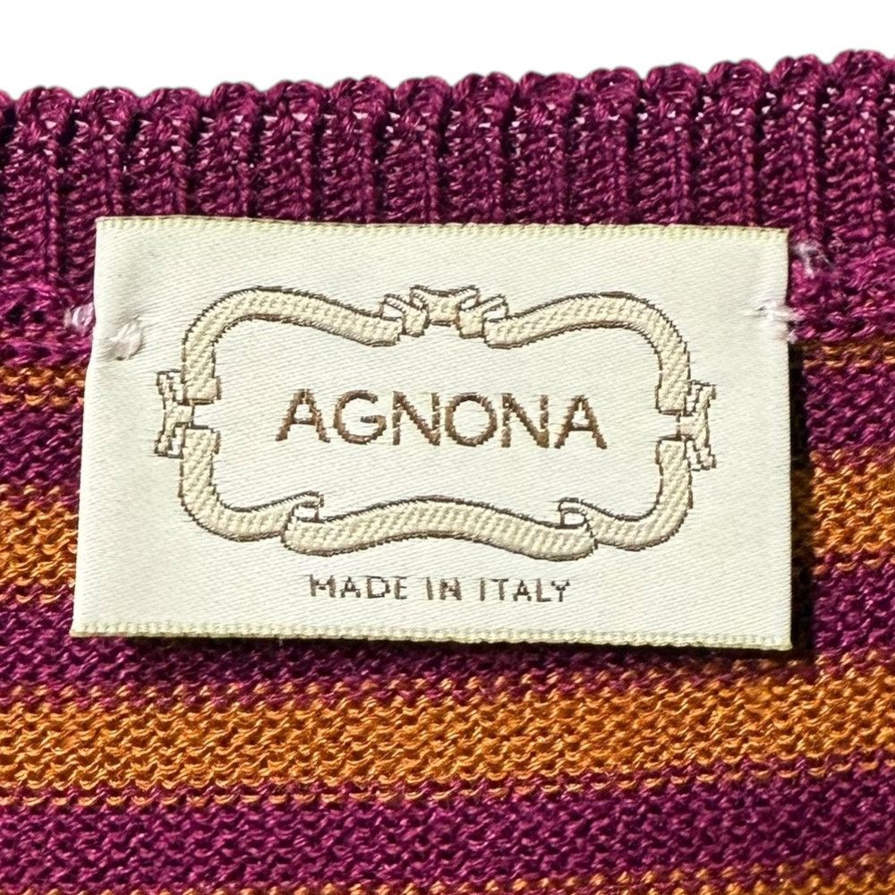Other Other Agnona Silk Blend 2way Knitwear Cotton Tops DUTY FREE for USA Size ONE SIZE - 4 Thumbnail