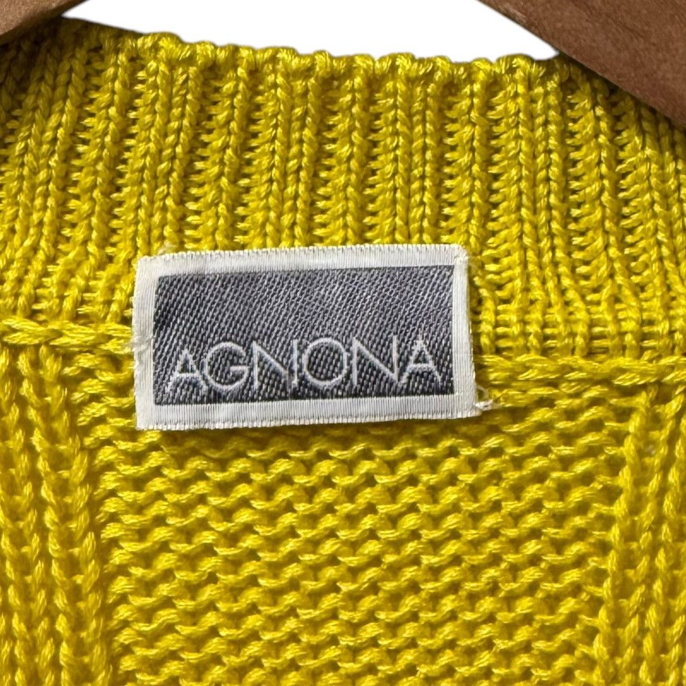 Other Other Agnona V-neck Cable Knit Cardigan Others Tops DUTY FREE for USA Size ONE SIZE - 4 Thumbnail
