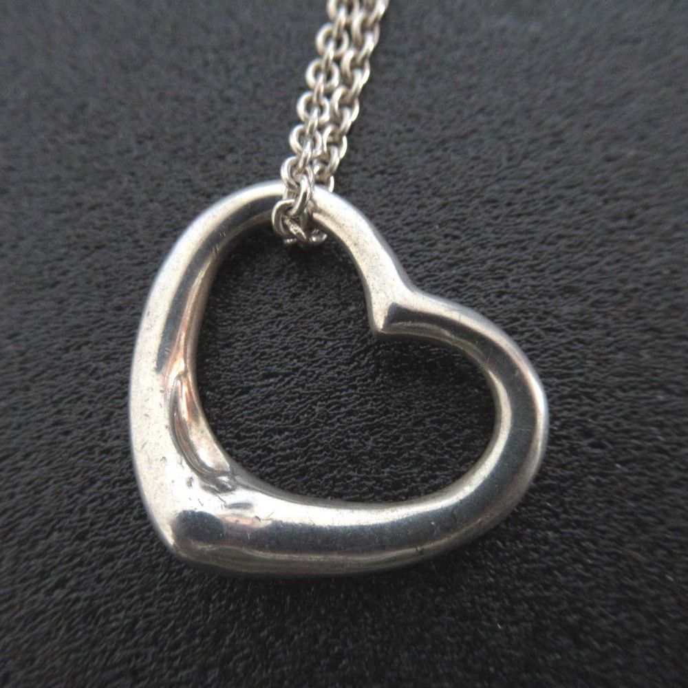 Tiffany & Co. Tiffany & Co. Tiffany & Co. Open Heart 925 Necklace Metal Necklace DUTY FREE for USA Size ONE SIZE - 2 Thumbnail