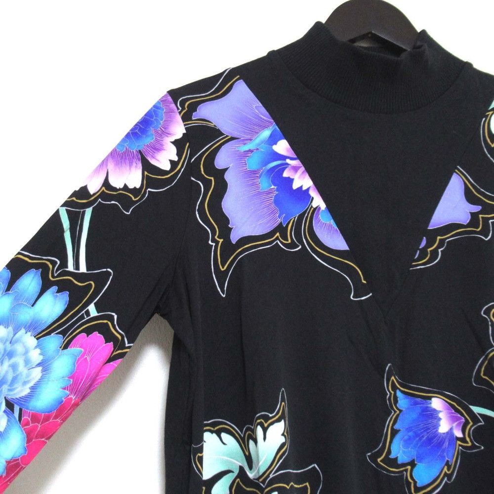 Other Other LEONARD Flower Print Knit Top Others Tops DUTY FREE for USA Size ONE SIZE - 3 Thumbnail
