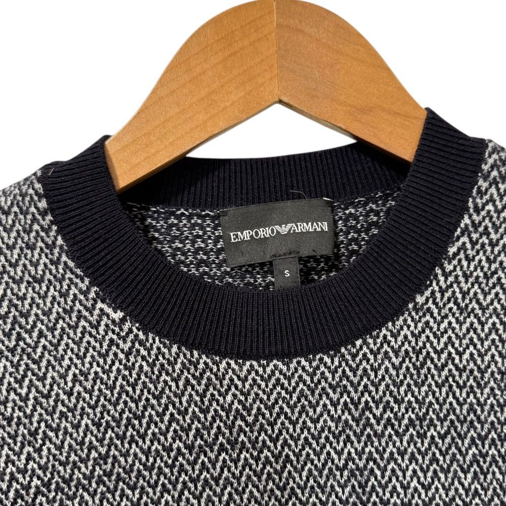 Armani Armani Emporio Armani Herringbone Knit Sweater Others Tops DUTY FREE for USA Size ONE SIZE - 3 Thumbnail