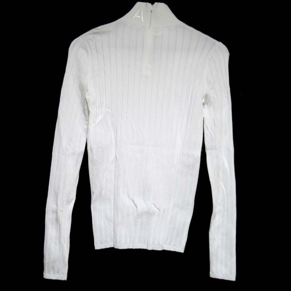 Other Other Nina Ricci High Neck Rib Knit Top Cotton Tops DUTY FREE for USA Size ONE SIZE - 2 Thumbnail