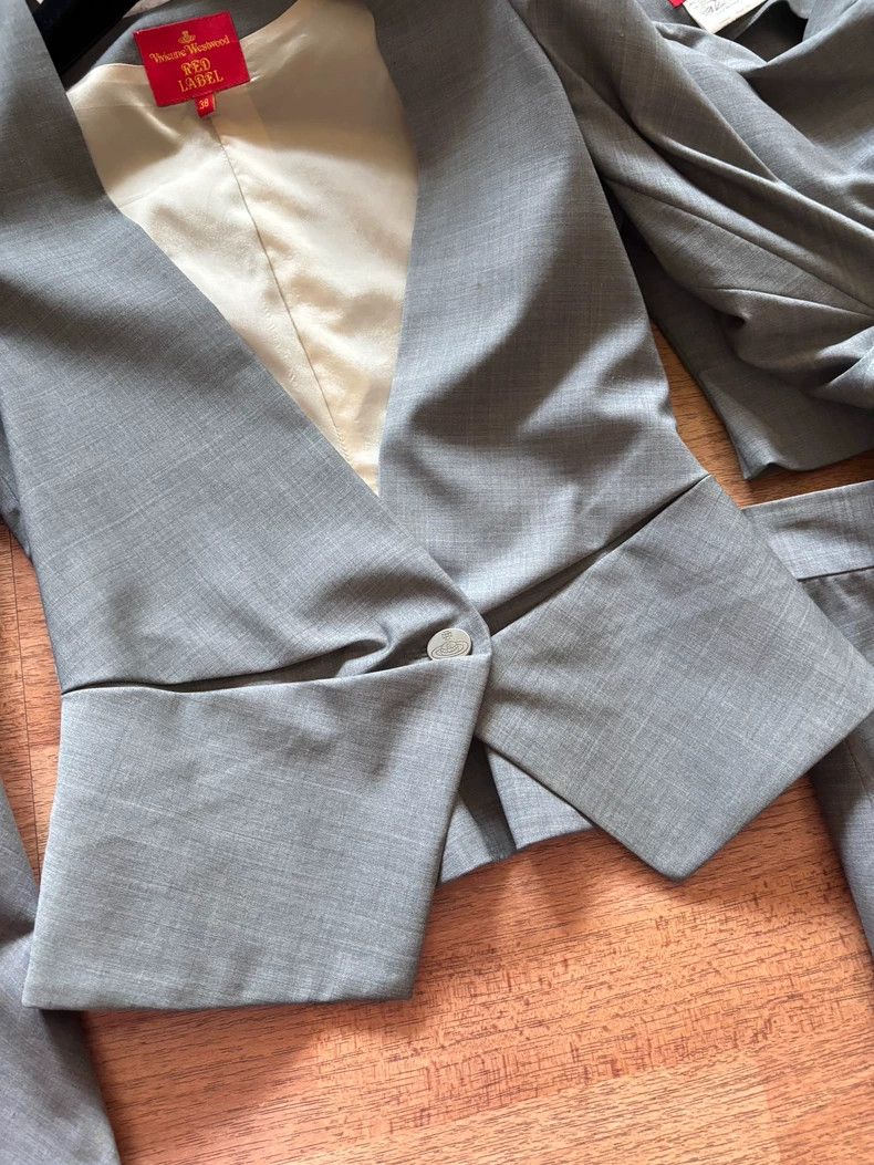 Vivienne Westwood Vivienne Westwood Vintage Gray Suit Set - dmc Size US S / EU 44-46 / 1 - 9 Thumbnail