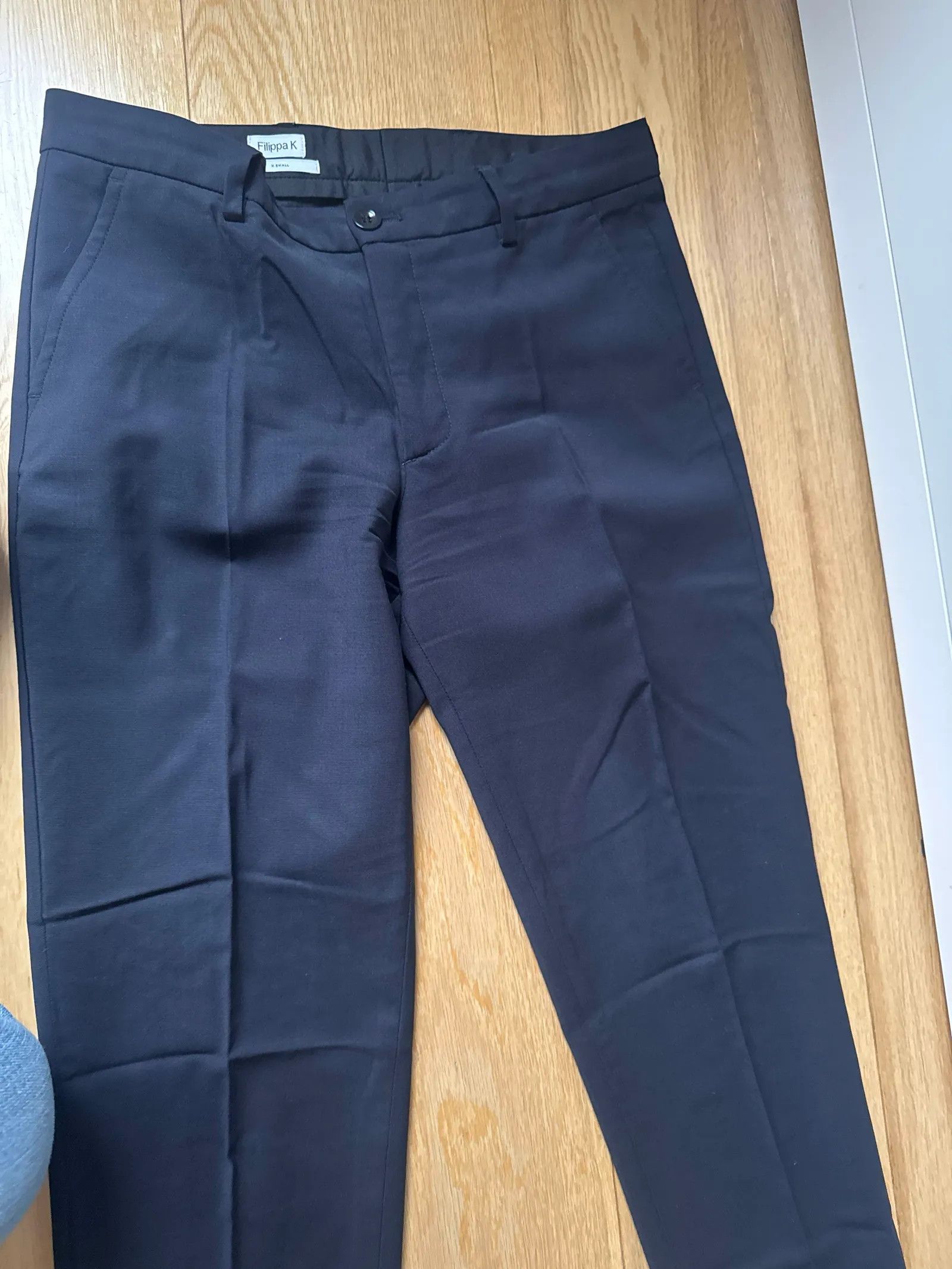 Filippa K Filippa K Luisa Cropped Cool Wool Slacks Pants Size 25" / US 0 / IT 36 - 5 Thumbnail