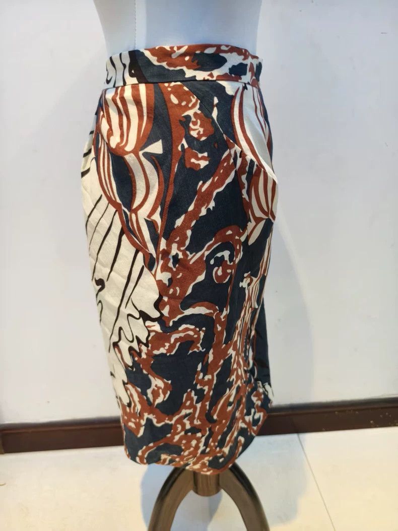 Vivienne Westwood Vivienne Westwood Blue Kimono Print Skirt - dmc Size US 38 / EU 54 - 3 Thumbnail