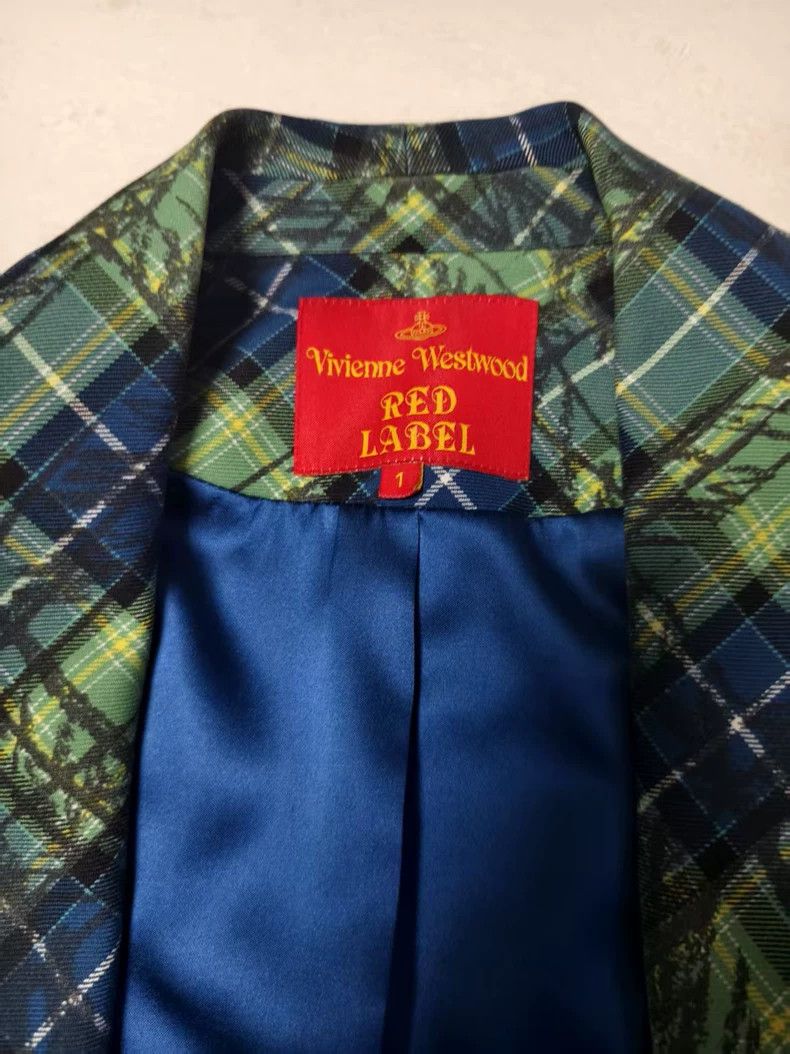Vivienne Westwood Vivienne Westwood Green Plaid Blazer Jacket - dmc Size US M / EU 48-50 / 2 - 4 Thumbnail