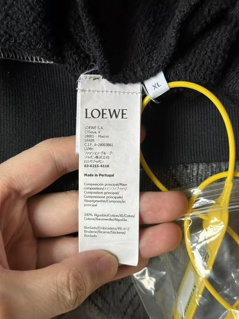 Loewe Loewe Contrast Stitch Hoodie - dmc Size US XL / EU 56 / 4 - 5 Thumbnail
